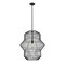 Z-Lite Orsay 1 Light Pendant, Matte Black & Clear 1941P24-MB - alternate 1